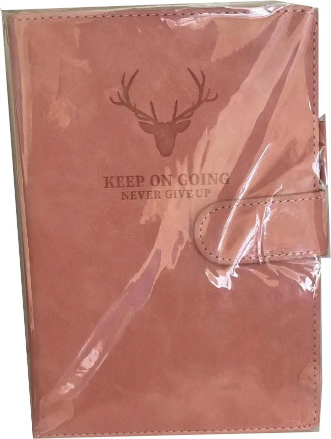 notebook keep on going never give up