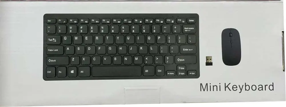 Mini Keyboard wireless with mouse