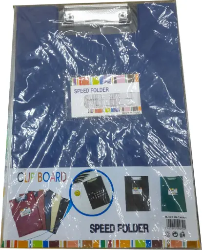 Clip board speed folder notebook