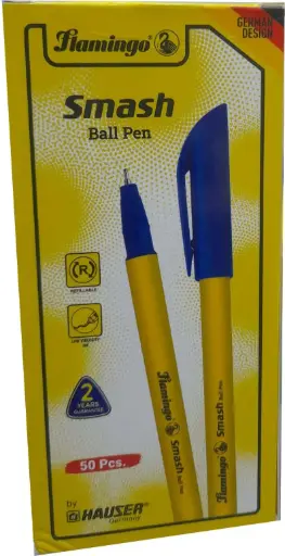 Flaming smash ball pen