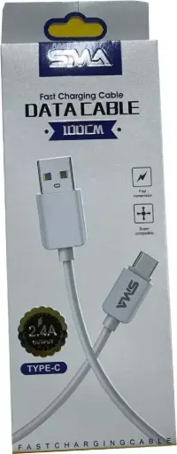SMA fast charging data cable 100cm type -c