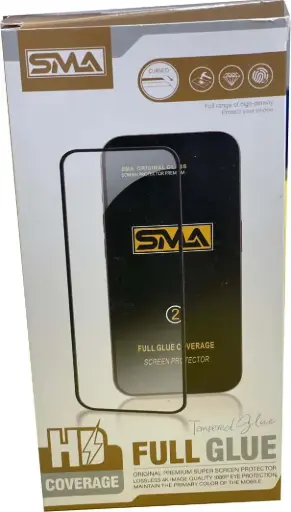 SMA Glass full Glue HD Coverage