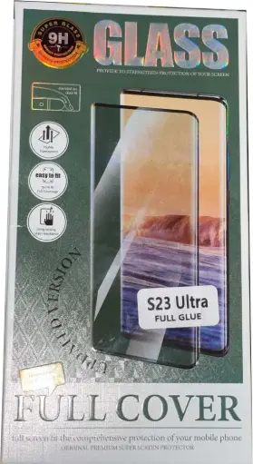 Glass s23 ultra full glue-full-cover